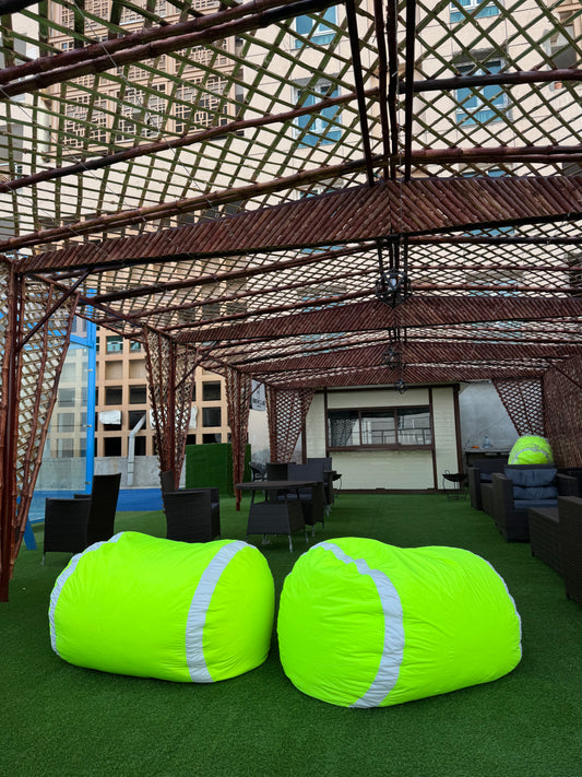 Tennis ball bean bag